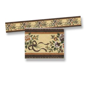 FLORAL WALLPAPER BORDER