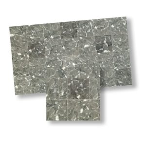 FAUX MARBLE TILE/GRAY