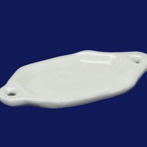 PORC.PLATTER W/HANDLE/12