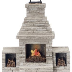 LARGE OUTDOOR FIREPLACE
