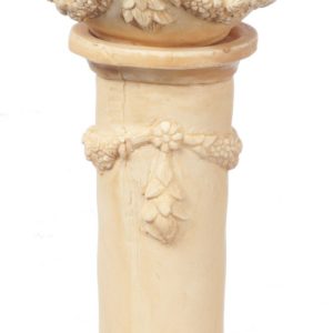 VICTORIAN BIRDBATH/TAN/2