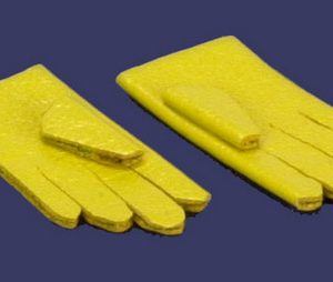 GLOVES/1 PAIR/YELLOW