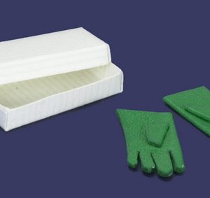 GLOVES/1pr/GREEN/W/BOX