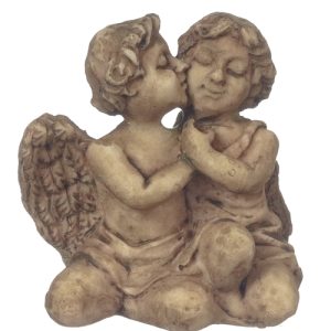 TWO CHERUBS/GRAY ANCIENT