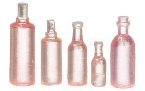 ASSORTED BOTTLES/5pcs/PNK