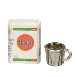 MEASURING CUP AND FLOUR