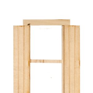 1 OVER 1 WINDOW W/SHUTTER