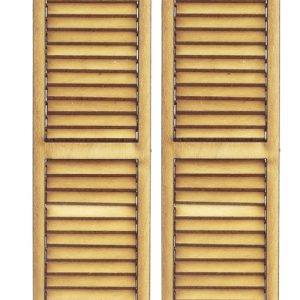 WORKING LOUVERED SHUTTERS
