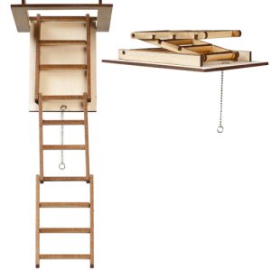 ATTIC STAIRS W/TREAD
