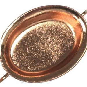 OVAL GRATIN PAN/COPPER