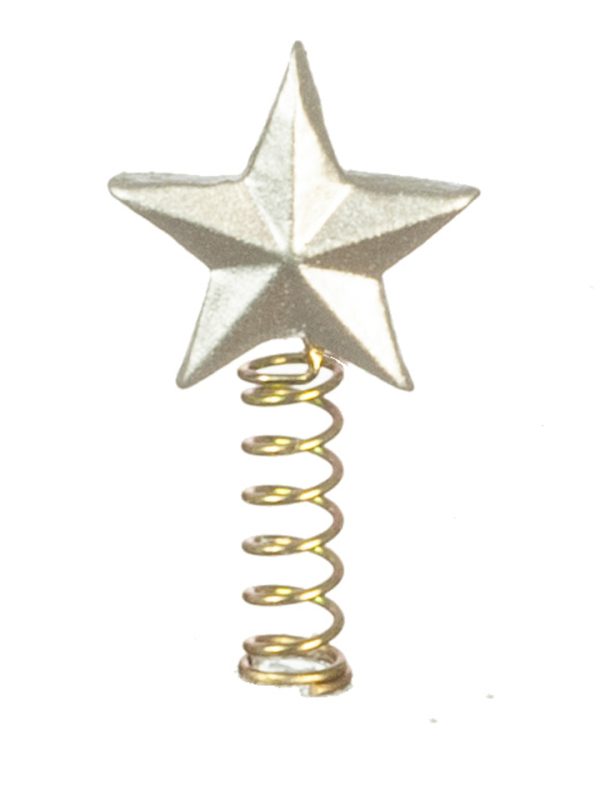 STAR TREE TOPPER/SILVER