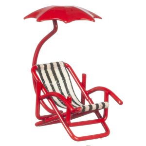 1/2in CHAIR W/UMBRELLA/RD