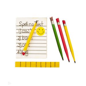 NOTEBOOK/PENCILS/RULER/6