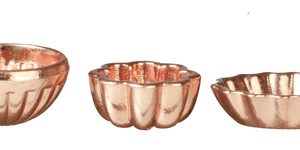 SMALL BUNDT PANS/COPPE/3^
