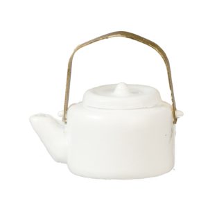 WHITE TEAPOT