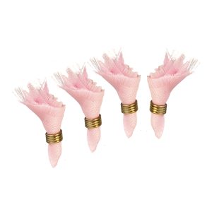 PINK NAPKINS/SET/4