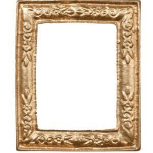 SMALL GOLD FRAME/1.25x1