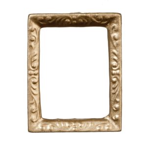 SMALL GOLD FRAME/.75x1