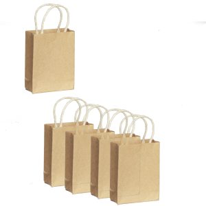 SHOPPING BAGS/BROWN/4