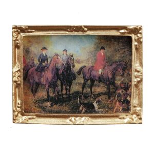 FRAMED HUNT SCENE^