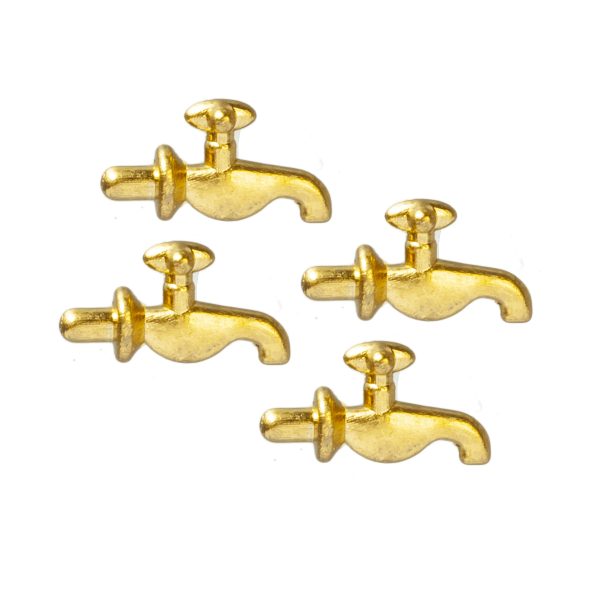 FAUCETS/GOLD/SET/4
