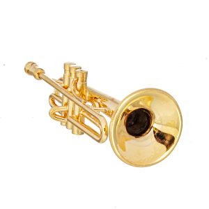 BRASS TRUMPET/CASE/2.6in