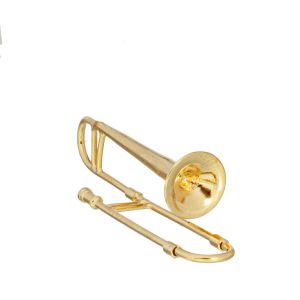 BRASS TROMBONE/CASE/2.2in