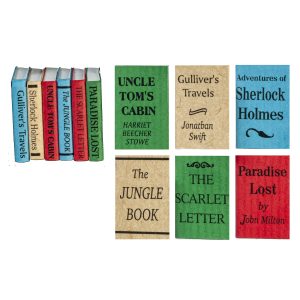 BOUND BOOKS/6 TITLES/12pc