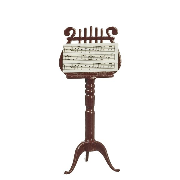 MUSIC STAND/3.15in/MAHOG