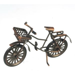 SM.BICYCLE W/BASKET/ANTIQ