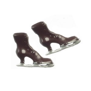 ICE SKATES/BROWN