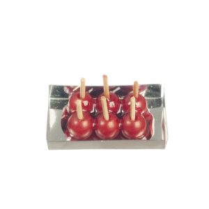 CANDY APPLES ON TRAY
