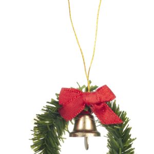 XMAS WREATH W/BELL
