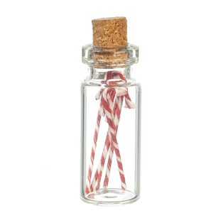 LARGE CANDY CANE JAR