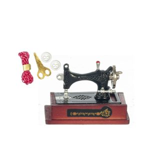 BLACK SEWING MACHINE SET