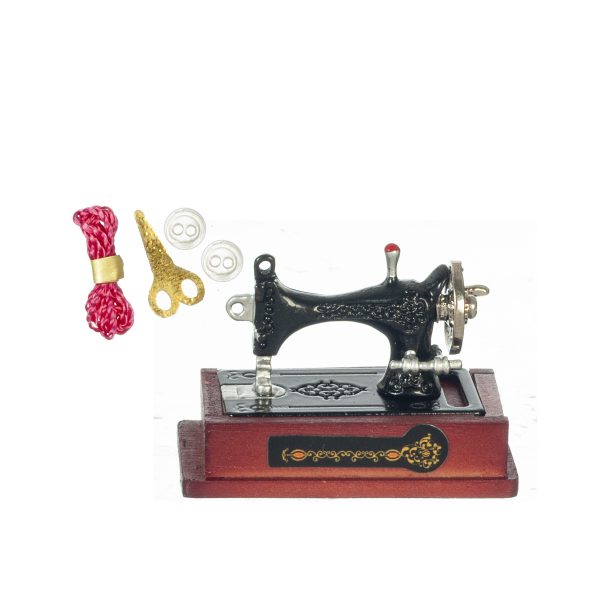 BLACK SEWING MACHINE SET