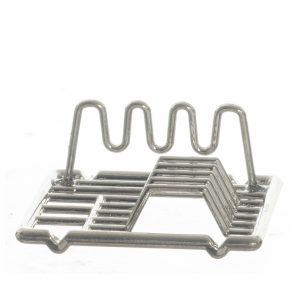 DISH DRAINER/SILVER