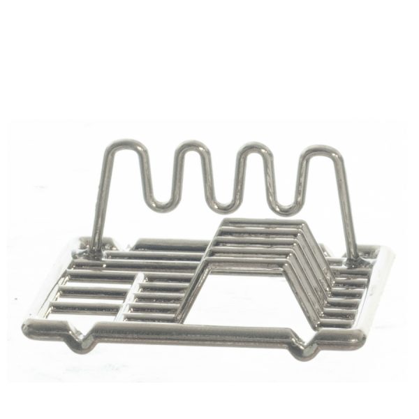 DISH DRAINER/SILVER