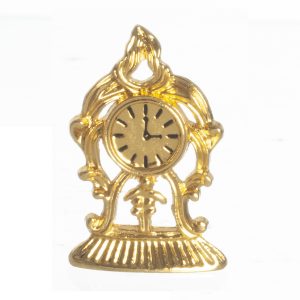 MANTEL CLOCK/GOLD
