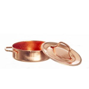 MEDIUM COPPER POT/LID