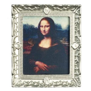 MONA LISA/SILVER FRAME