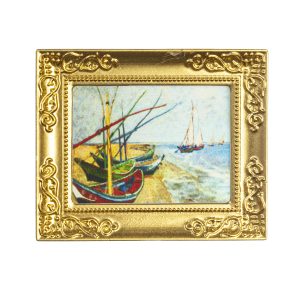 BOATS/GOLD FRAME