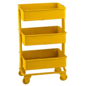 LARGE UTILITY CART/YELLOW
