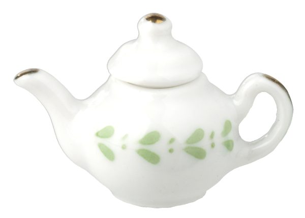 TEAPOT/WHITE/GREEN