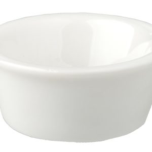 GLAZED WHITE BOWL