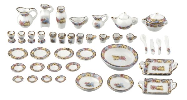 YELLOW/PINK TABLE SET/42