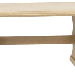 TRESTLE TABLE/UNFINISHED