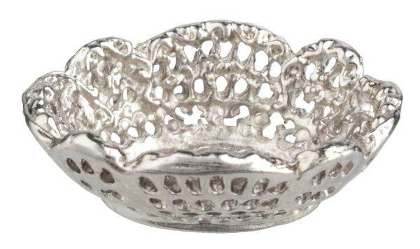 SILVER FILIGREE BASKET