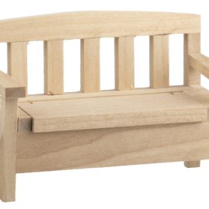 SM.STORAGE BENCH/UNFINISH