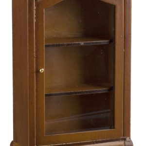 DISPLAY CABINET/WALNUT